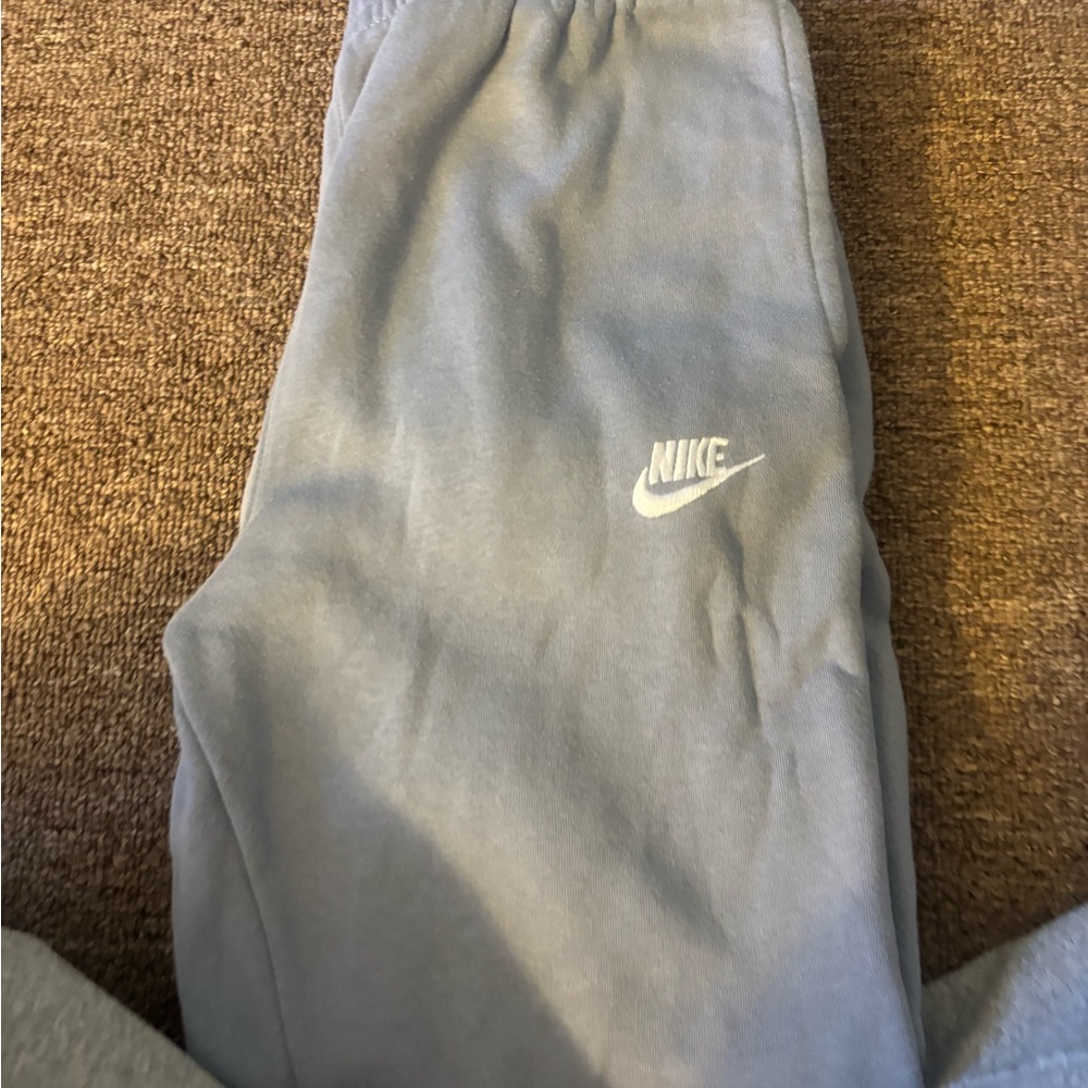 Nike Women's Light Blue Straight Leg Pants
